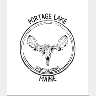 Portage Lake Maine Posters and Art